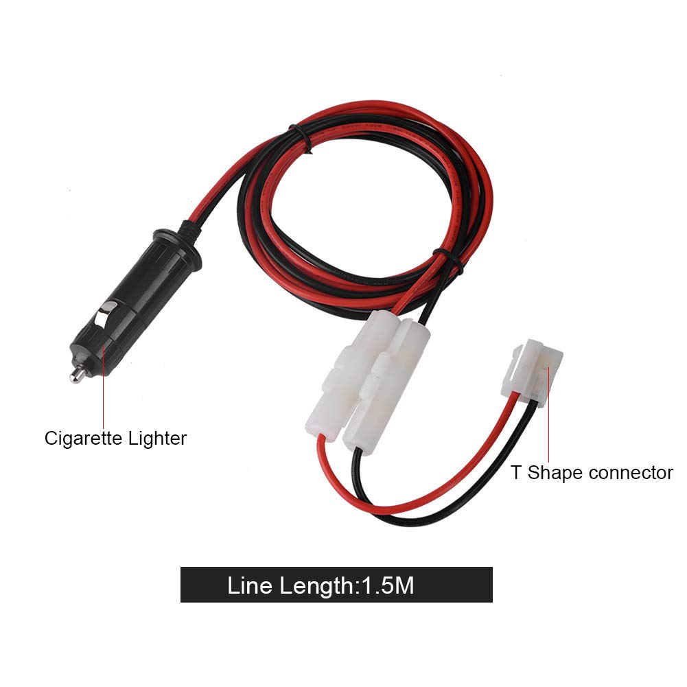 Amazon.com: 12V Power Supply T Connector Radio T Shape Power